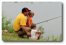 Fishing for the whole family.
